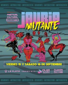Flyer del 5° jauría mutante